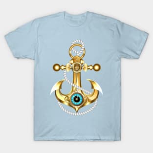 Anchor with clock (Steampunk) T-Shirt
